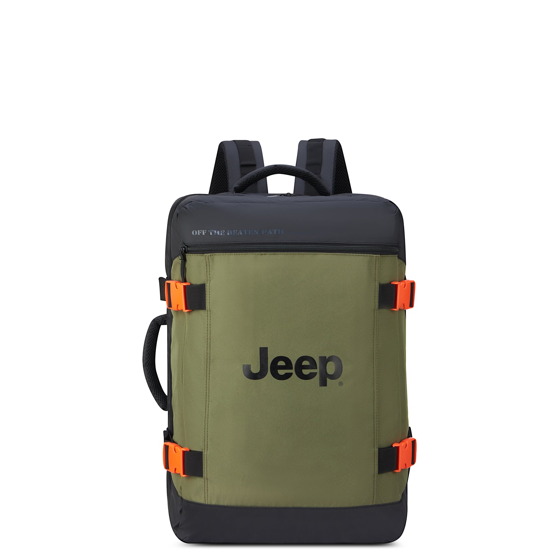 JEEP Plecak kabinowy zielony 58 cm BACK PACK - XL - obrazek 3