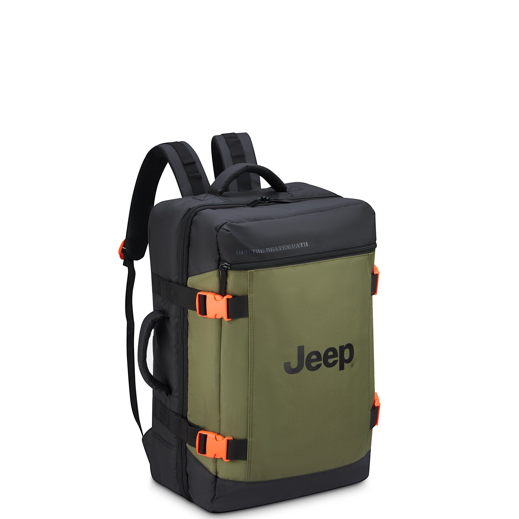 JEEP Plecak kabinowy zielony 58 cm BACK PACK - XL