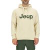 Bluza z kapturem napis Jeep Almond